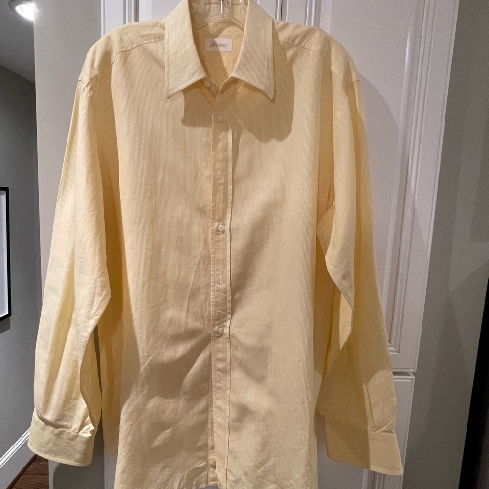Brioni button up shirt